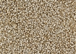 11/0 Miyuki Japanese Seed Beads with Czech Coating - White Opaque Celsian Matte