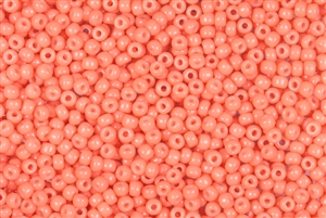 11/0 Miyuki Japanese Seed Beads - Duracoat Dyed Opaque Tea Rose #D4461