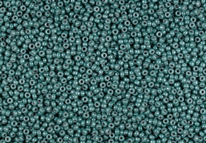 11/0 Miyuki Japanese Seed Beads - Duracoat Dyed Opaque Dark Cyan #D4481