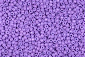 11/0 Miyuki Japanese Seed Beads - Duracoat Dyed Opaque Light Orchid Purple #D4488