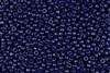 11/0 Miyuki Japanese Seed Beads - Duracoat Dyed Opaque Dark Navy Blue #D4494