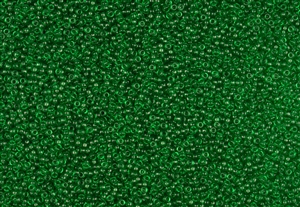15/0 Miyuki Japanese Seed Beads - Transparent Green #146