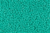 15/0 Miyuki Japanese Seed Beads - Dyed Opaque Bright Seafoam Green #1366