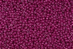 15/0 Miyuki Japanese Seed Beads - Dyed Opaque Purple Amaranth Wine #1376