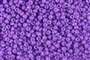 15/0 Miyuki Japanese Seed Beads - Dyed Opaque Lavender #1378