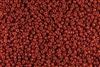 15/0 Miyuki Japanese Seed Beads - Dyed Opaque Earth Tone Red Marbled Orange #1463