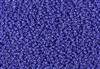 15/0 Miyuki Japanese Seed Beads - Dyed Opaque Iris Flower Blue Luster #1486L