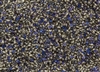 15/0 Miyuki Japanese Seed Beads with Czech Coating - Crystal Azuro Matte