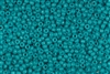 15/0 Miyuki Japanese Seed Beads - Duracoat Dyed Opaque Underwater Turquoise #D4480