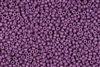 15/0 Miyuki Japanese Seed Beads - Duracoat Dyed Opaque Anemone Purple #D4490