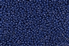 15/0 Miyuki Japanese Seed Beads - Duracoat Dyed Opaque Navy Blue #D4493