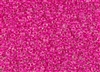 6/0 Matsuno Japanese Seed Beads - Luminous Pink Yarrow Lined Crystal #209