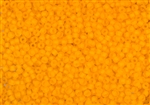 6/0 Matsuno Japanese Seed Beads - Milky Neon Apricot Frosted #F202A
