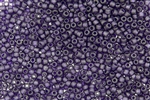 6/0 Matsuno Japanese Seed Beads - Amethyst Frosted Stardust #F323B