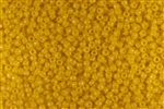 8/0 Matsuno Japanese Seed Beads - Opaque Sunglow Yellow #404A