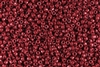 8/0 Matsuno Japanese Seed Beads - Opaque Burgundy Red #408A