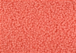 8/0 Matsuno Japanese Seed Beads - Milky Grapefruit Frosted #F203A