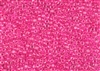 11/0 Matsuno Japanese Seed Beads - Luminous Blaze Pink Lined Crystal #209D