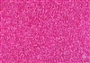 11/0 Matsuno Japanese Seed Beads - Fuchsia Pink Lined Crystal #209E