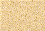 11/0 Matsuno Japanese Seed Beads - Opaque Vanilla Cream Luster #422F