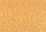 11/0 Matsuno Japanese Seed Beads - Honey Butter Frosted Stardust #F327O