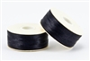 Nylon Nymo Beading Thread 64 Yard Bobbin Size D - BLACK