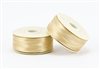 Nylon Nymo Beading Thread 64 Yard Bobbin Size D - CHAMPAGNE