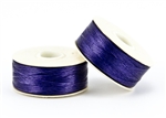 Nylon Nymo Beading Thread 64 Yard Bobbin Size D - DARK PURPLE