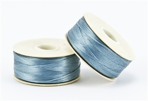 Nylon Nymo Beading Thread 64 Yard Bobbin Size D - LT BLUE