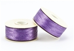 Nylon Nymo Beading Thread 64 Yard Bobbin Size D - LT PURPLE