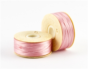 Nylon Nymo Beading Thread 64 Yard Bobbin Size D - PINK