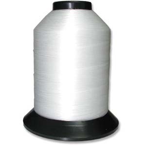 Nylon Nymo Beading Thread 1584 Yard Cone Size D - WHITE