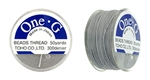 TOHO One-G Nylon Beading Thread 50 Yard Spool Bobbin Size B - LT GREY