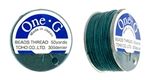 TOHO One-G Nylon Beading Thread 50 Yard Spool Bobbin Size B - DEEP GREEN