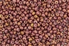 6/0 Czech Seed Beads - Dusty Coral Luster
