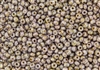 6/0 Czech Seed Beads - Lilac Moon Dust Gold Topaz Luster