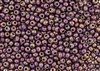 6/0 Czech Seed Beads - Berry Iris Luster