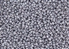 8/0 Czech Seed Beads - Ancient Dusty Blue Moon Dust Luster