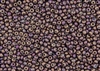 8/0 Czech Seed Beads - Opaque Berry Iris Luster