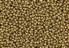 11/0 Czech Seed Beads - Aztec Gold Metallic Matte