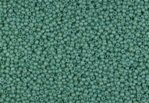 11/0 Czech Preciosa Seed Beads - Jade Opal Solgel #2663