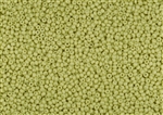 11/0 Czech Preciosa Seed Beads - Opaque Light Olive Solgel #3152