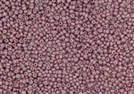 11/0 Czech Seed Beads - Opaque Pink Lilac Luster