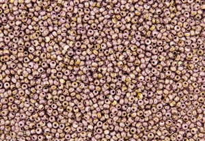 11/0 Czech Seed Beads - Lilac Moon Dust Topaz Luster