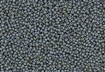 11/0 Czech Seed Beads - Dusty Soft Blue Picasso Luster