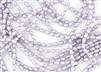 Glass Rice Pearl Beads 6x4mm - Pale Lilac