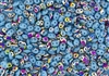 SuperDuo 2/5mm Two Hole Czech Glass Seed Beads - Opaque Baby Blue Vitral SD907