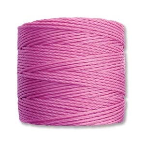 S-Lon (Superlon) Nylon Beading Cord TEX210 - 77 Yards - LIGHT ORCHID