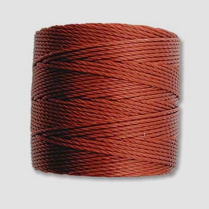 S-Lon (Superlon) Nylon Beading Cord TEX210 - 77 Yards - SIENNA