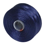 S-Lon (Superlon) Nylon Beading Thread - Size D - TEX45 - 78 Yards - ROYAL BLUE